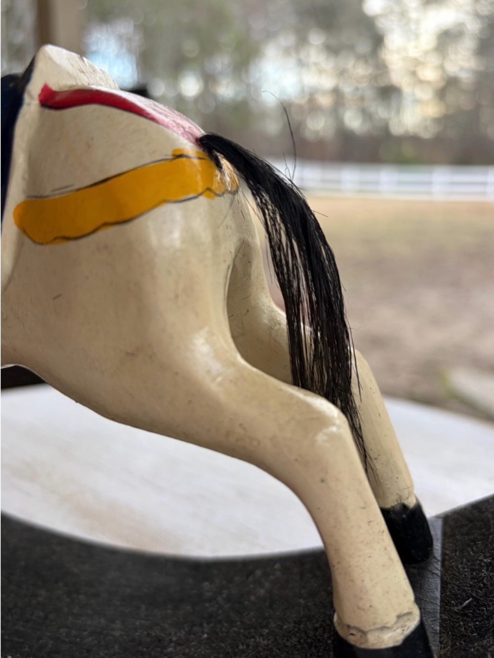VINTAGE ROCKING HORSE TOY: - Picture 6 of 7